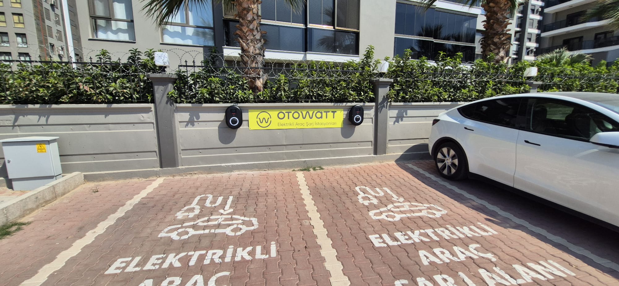 Erkaya Life Sitesi şarj noktası Erkaya Life Sitesi şarj noktası