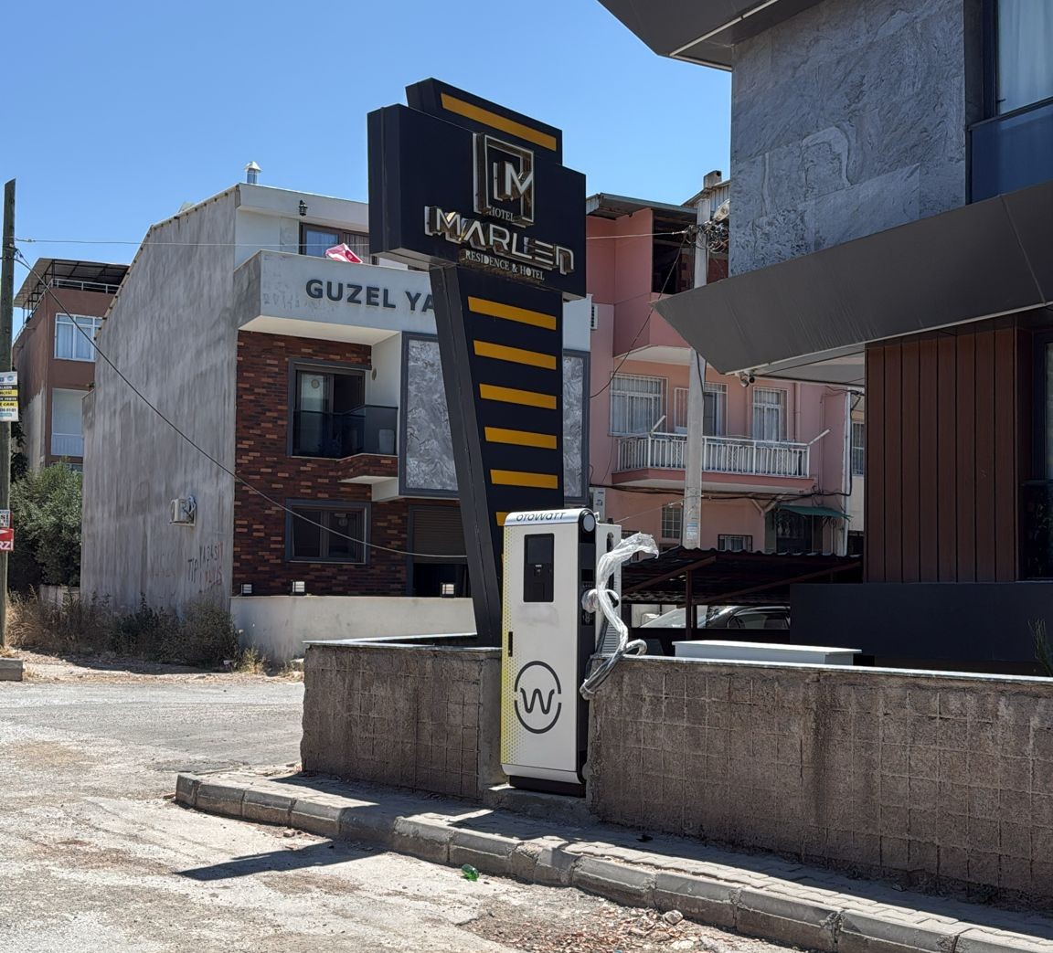 Marlen Residence Otel şarj noktası Marlen Residence Otel şarj noktası