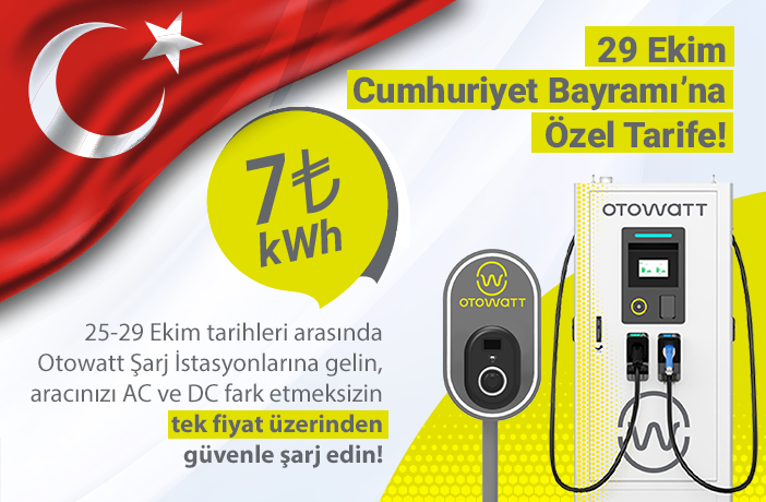 29 Ekim Cumhuriyet Bayramı’na Özel Tarife!